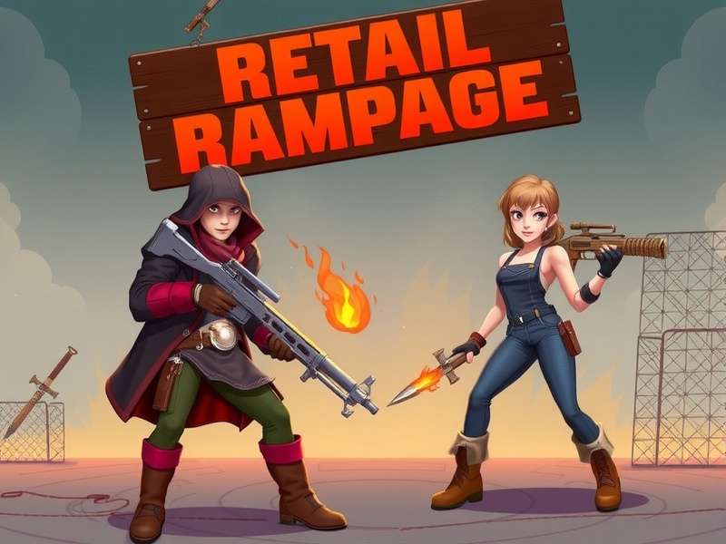 Retail Rampage - Build Your Retail Empire Retail Rampage Game Banner